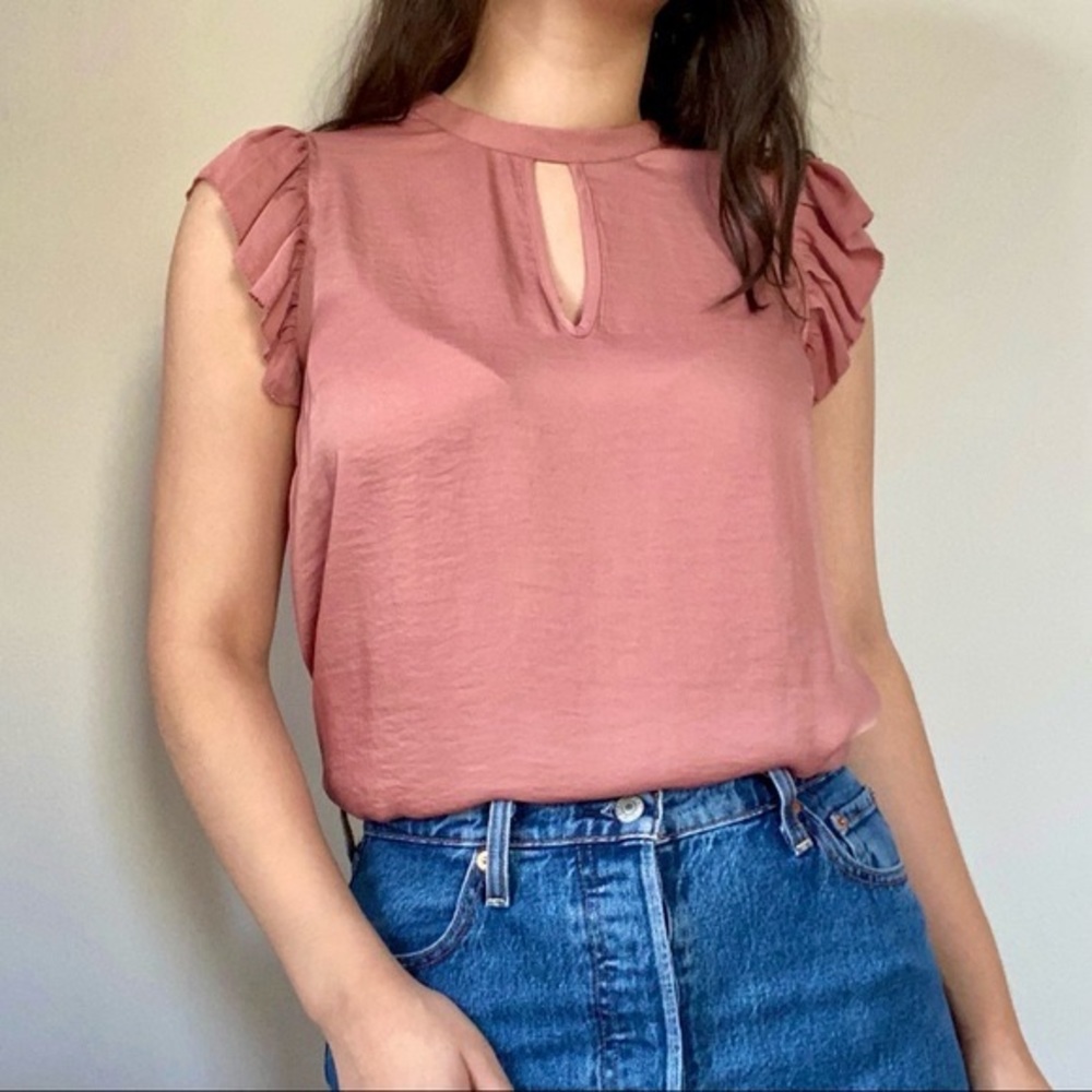 🔴 5/$20, Mossimo Blush Pink Sleeveless Blouse